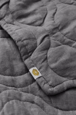Ellos Home Sengetæppe Elly Quilted i genanvendt halvlinned