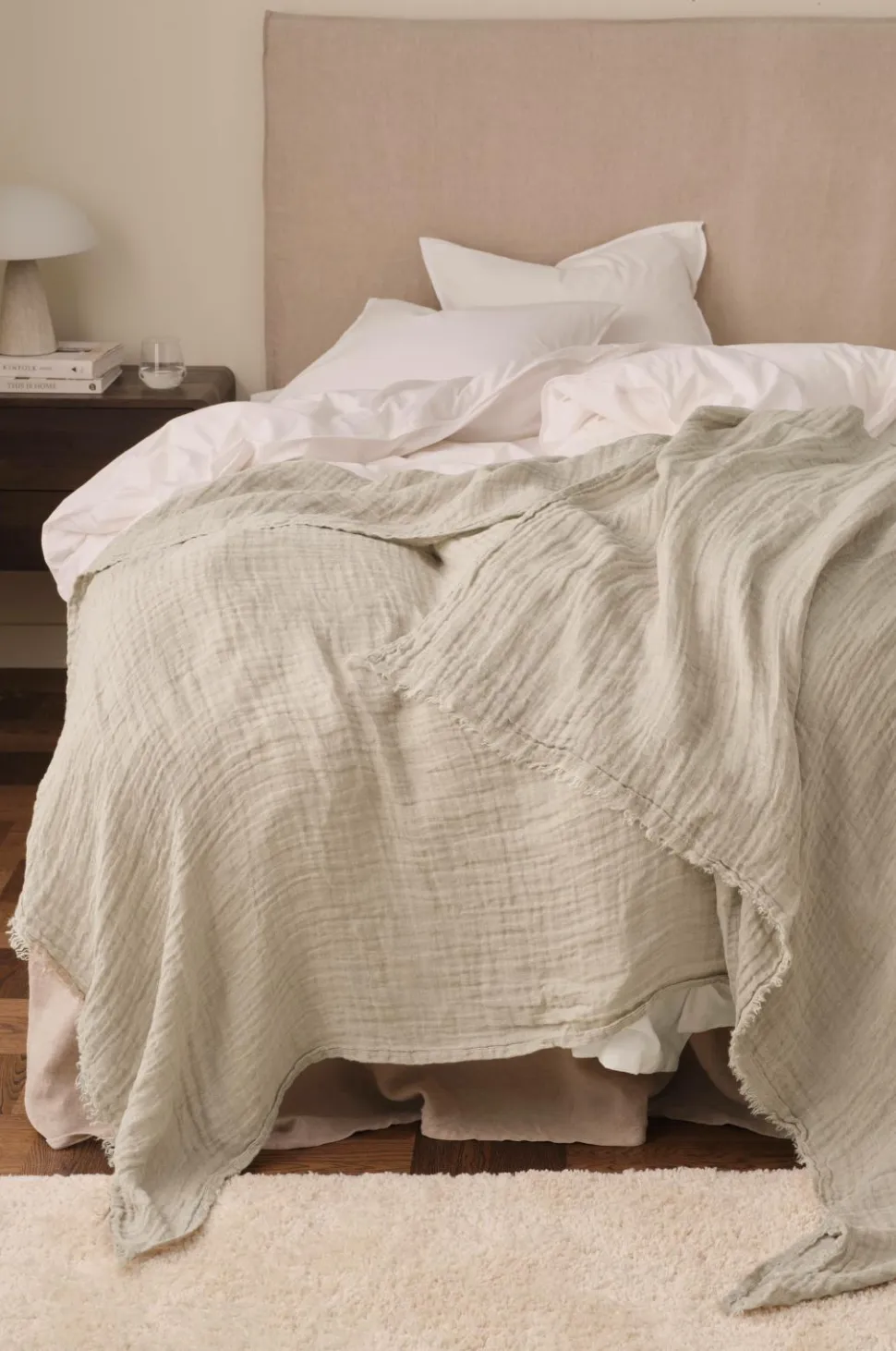 Ellos Home Sengetæppe / plaid Candice Muslin