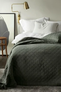 Ellos Home Sengetæppe Thelma Check i bomuld