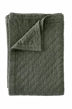 Ellos Home Sengetæppe Thelma Check i bomuld