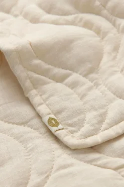 Ellos Home Sengetæppe Elly Quilted i genanvendt halvlinned