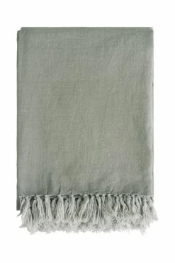 Ellos Home Sengetæppe Kiyoko i vasket hør