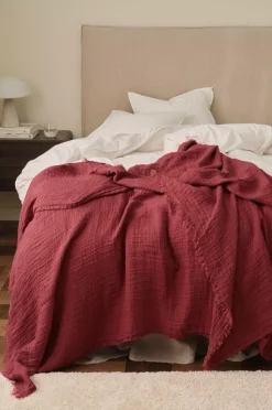 Ellos Home Sengetæppe / plaid Candice Muslin