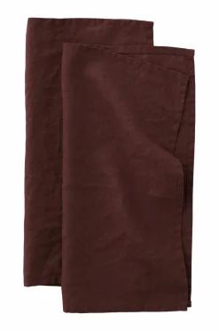 Ellos Home Serviet Malva 2-pak i 100% hør