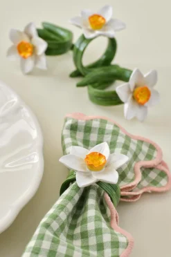 Ellos Home Servietringe Lily 4-pak