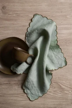 Ellos Home Servietter Malva Scallop 40x40 cm 2-pak