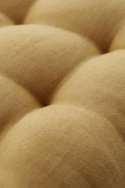 Ellos Home Siddehynde Candice af vasket hør, 40x40x5 cm