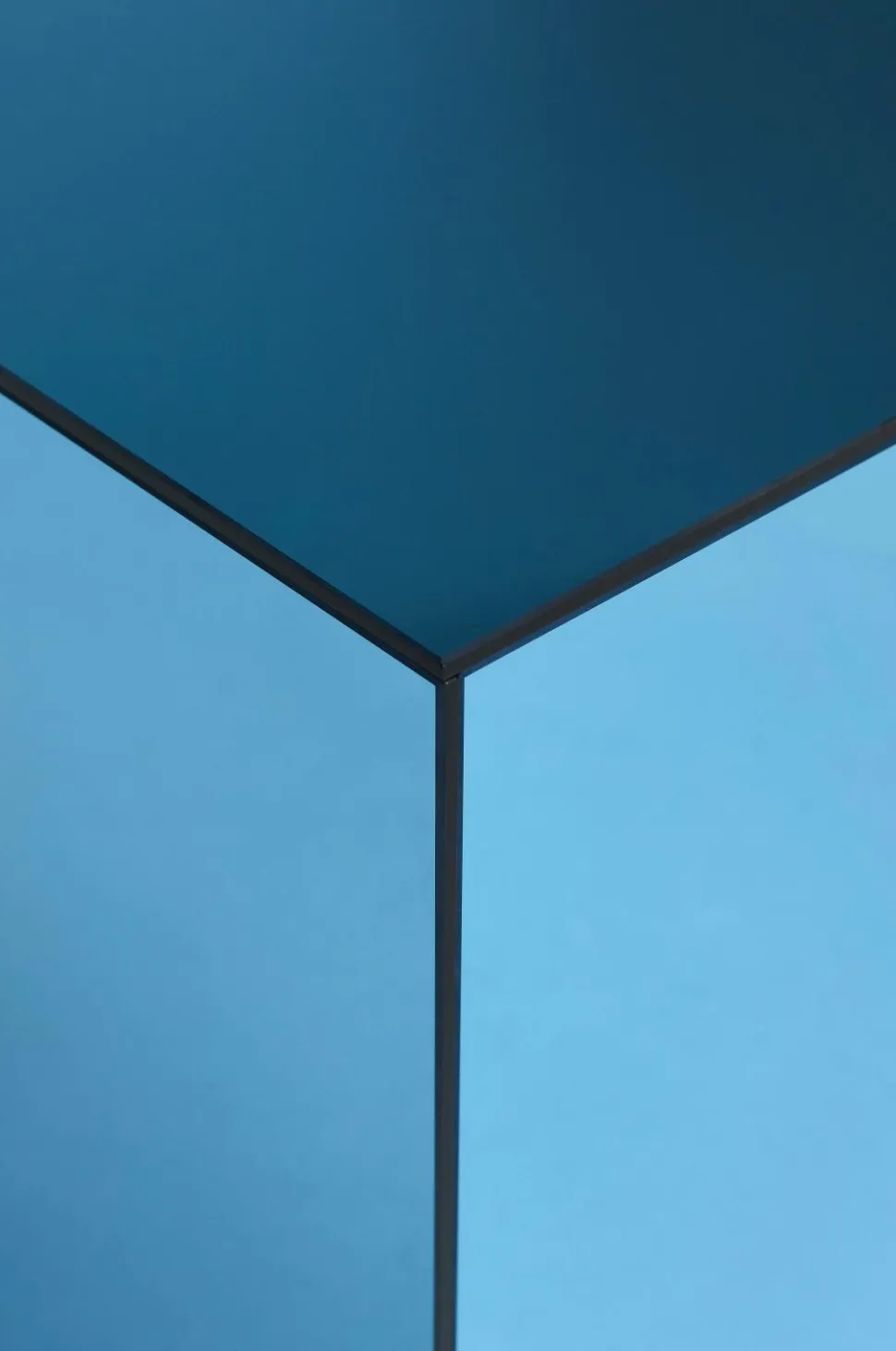 Ellos Home Sidebord Kube med spejlglas