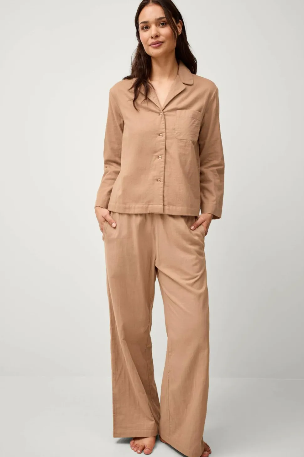 Ellos Home Skjorte Candela Peached