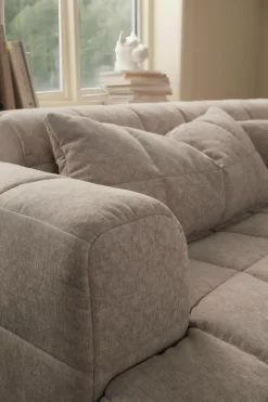 Ellos Home Sofa Soffa Axamiliam 3sits Beige G476-2 3-sæders
