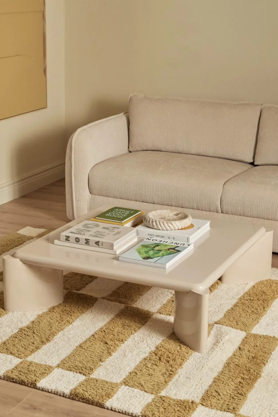 Ellos Home Sofabord Kaxmin 100x100 cm