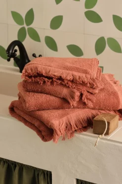 Ellos Home Sæt med frottéhåndklæder Molly 4 dele