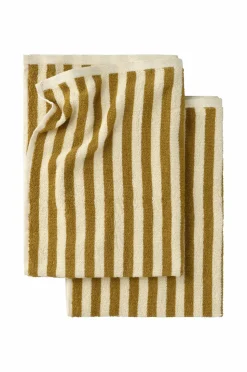 Ellos Home Sæt med frottéhåndklæder Stripe 2 dele