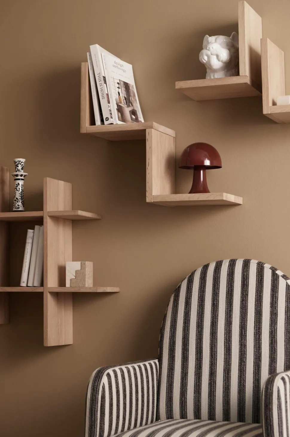 Ellos Home Væghylde Zig Zag