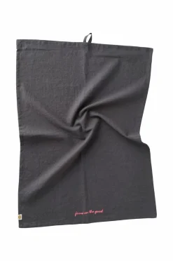 Ellos Home Viskestykke Elly i genanvendt halvlinned 2-pak