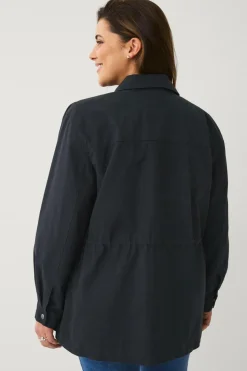 Ellos Plus collection Cargojakke i bomuldstwill