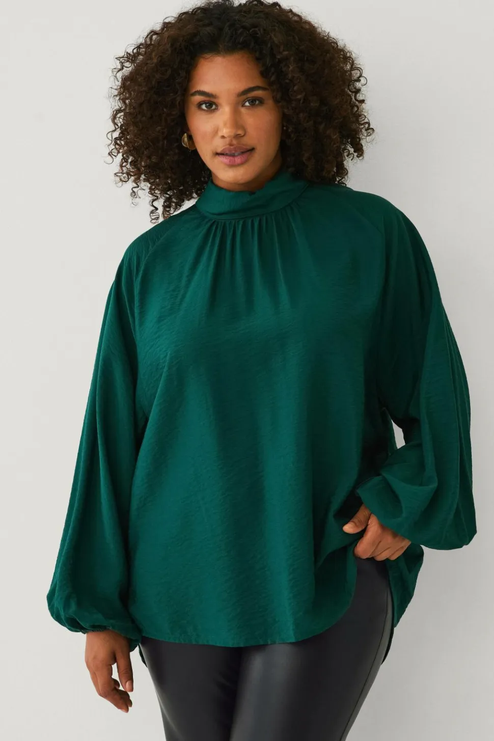 Ellos Plus collection Bluse med afslappet pasform