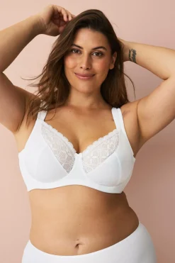 Ellos Plus collection Bøjle-bh med mesh-forede skåle