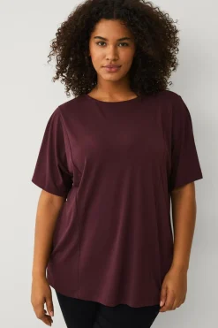 Ellos Plus collection Top med brede ærmer