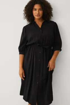 Ellos Plus collection Skjortekjole