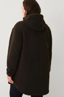 Ellos Plus collection Lang, foret fleecejakke