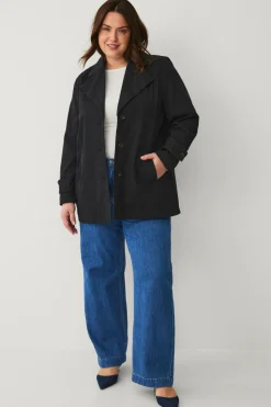 Ellos Plus collection Foret ærtefrakke i bomuldstwill