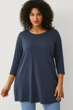 Ellos Plus collection Tunika i bomuld/viskose