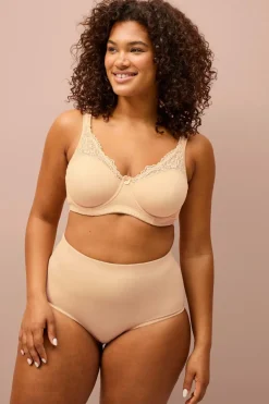 Ellos Plus collection Bh med bøjler med blondedetaljer