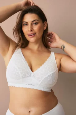 Ellos Plus collection Blød BH med blondedetaljer