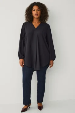 Ellos Plus collection Tunika med v-hals
