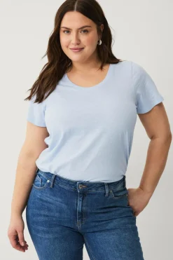 Ellos Plus collection Top med rund hals