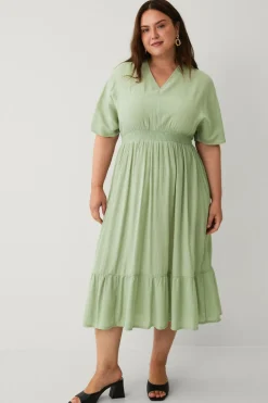 Ellos Plus collection Maxikjole med smock