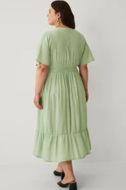 Ellos Plus collection Maxikjole med smock