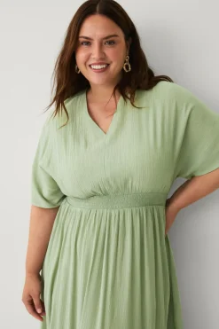 Ellos Plus collection Maxikjole med smock