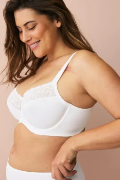 Ellos Plus collection Minimiser bøjle-bh med meshforede skåle