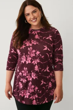 Ellos Plus collection Tunika med A-linje design