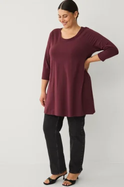 Ellos Plus collection Tunika i bomuld/viskose