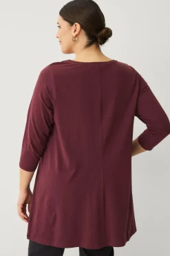 Ellos Plus collection Tunika i bomuld/viskose