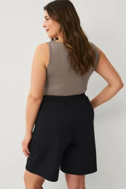 Ellos Plus collection Shorts med høj talje