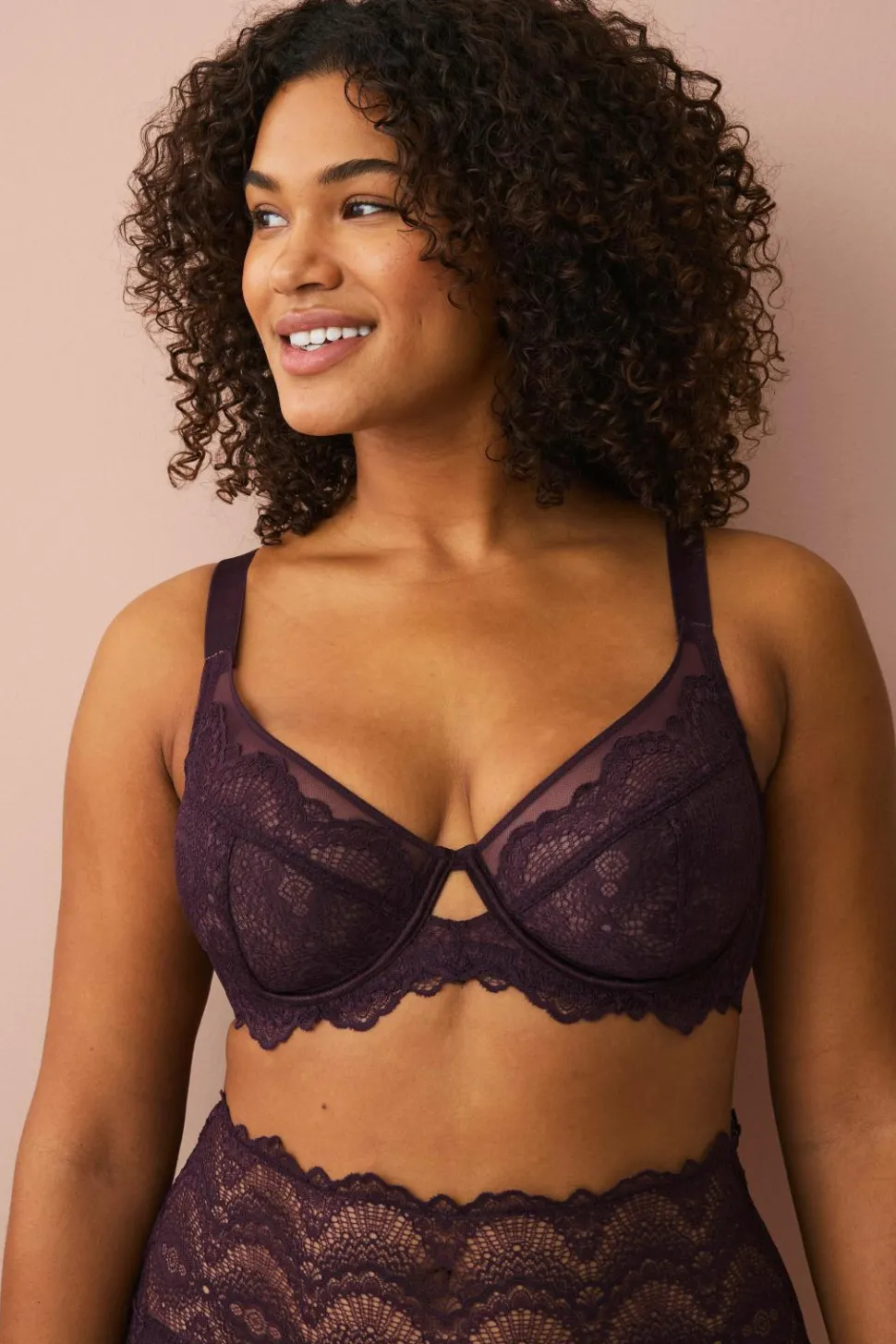 Ellos Plus collection Bh med bøjler i blonde