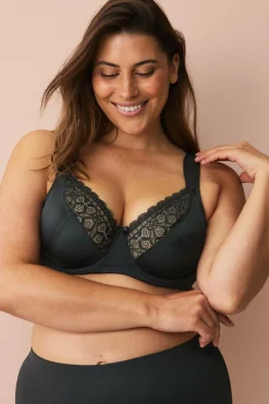 Ellos Plus collection Bøjle-bh med mesh-forede skåle