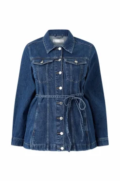 Ellos Plus collection Cowboyjakke med bindebælte