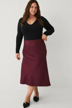 Ellos Plus collection Nederdel med elastik i taljen