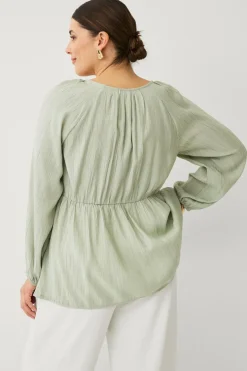 Ellos Plus collection Bluse med kittel