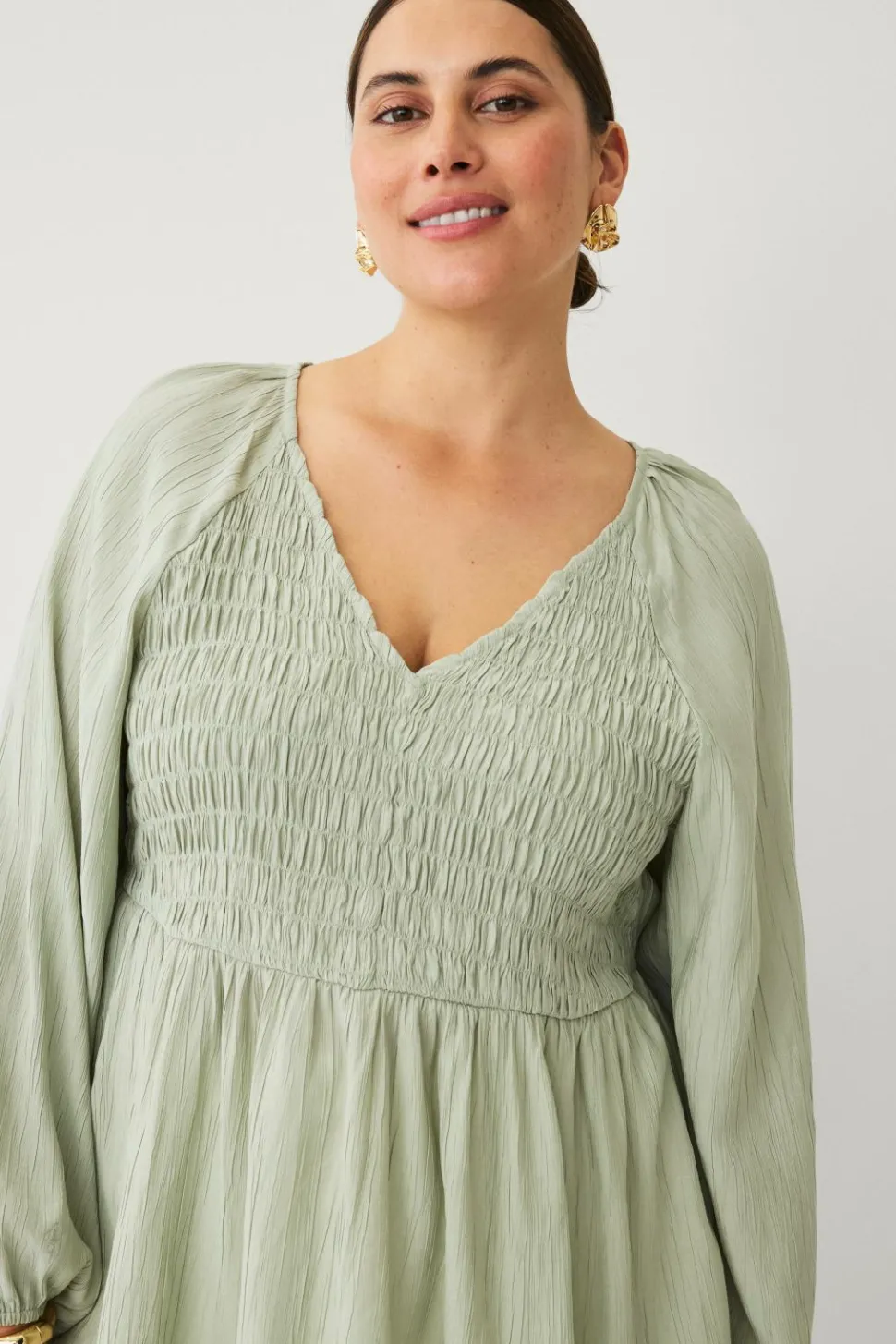 Ellos Plus collection Bluse med kittel