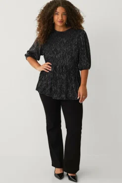 Ellos Plus collection Top med pufærmer