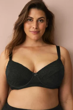 Ellos Plus collection Foret bh med bøjler i blonder