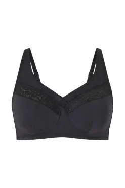 Ellos Plus collection Blød blonde- og mesh-bh