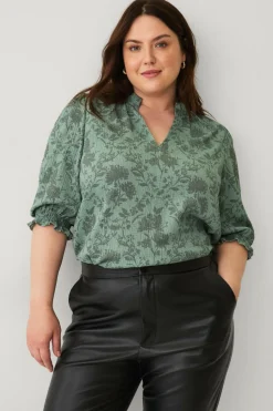 Ellos Plus collection Top med pufærmer