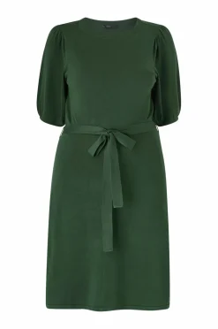 Ellos Plus collection Strikket kjole med kort ærme